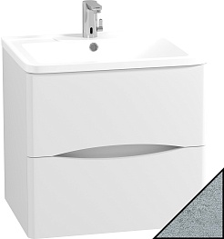 Водолей Мебель для ванной Adel 70 подвесная горный камень – фотография-3